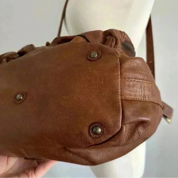 Frye Large Leather Drawstring Bag - Picture 8 of 16